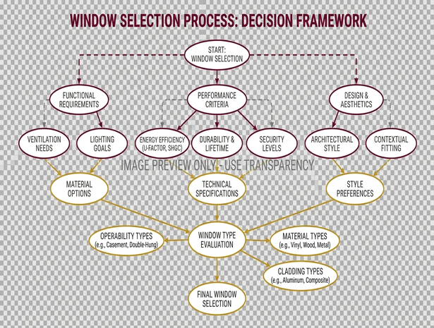 Window Selection Diagram