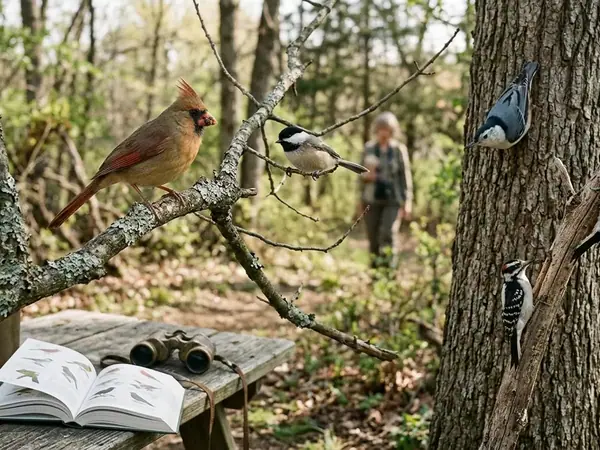 How to Identify Common Backyard Birds by Shape and Movement