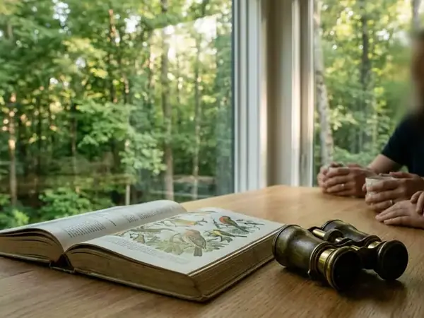 The Breakfast Nook Bird Blind: A Family’s Month of Quieter Window Watching